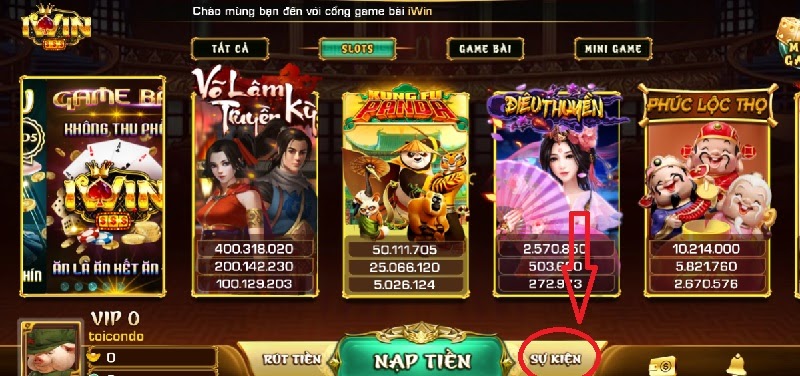 Săn khuyến mãi nhận lộc thả ga cùng Slots Iwin